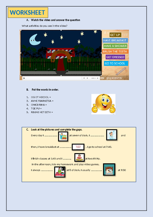Intermediate 02 ALP - Adiel: Good morning teacher and classmate my name ...