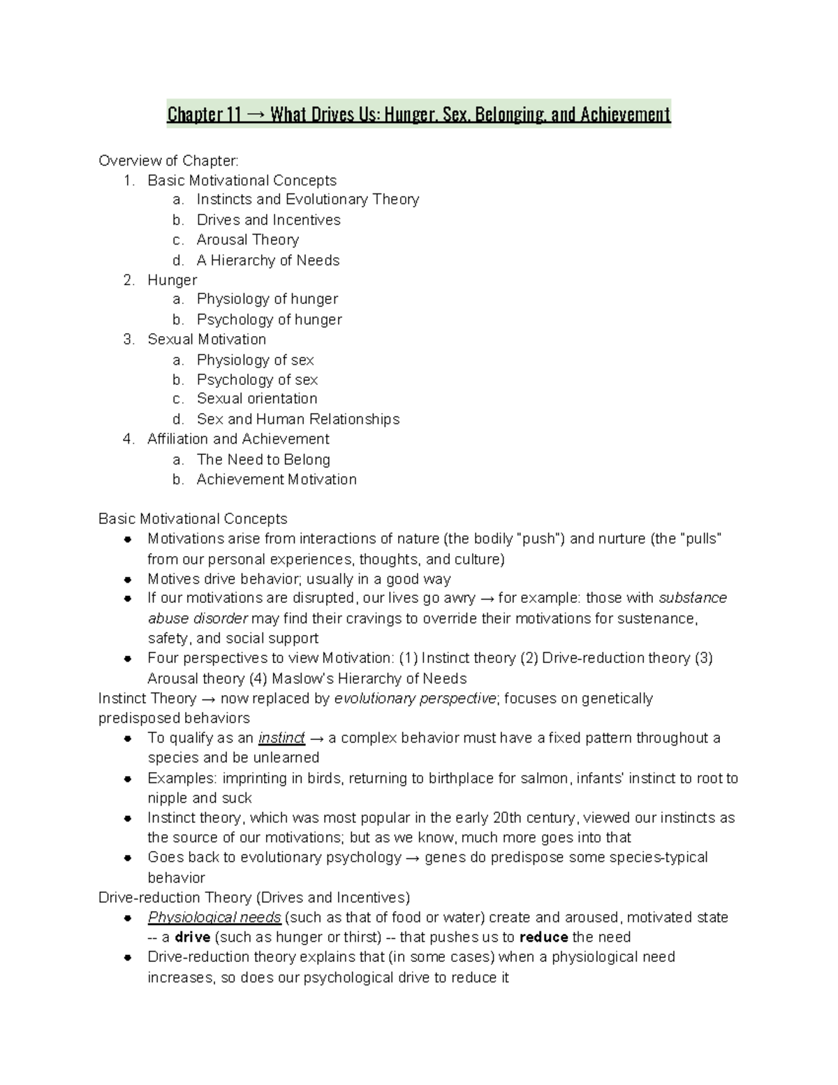 psychology-chapter-11-notes-chapter-11-what-drives-us-hunger-sex