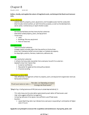 AFA 100 Chapter 5 Practice Questions - AFA 100 - Studocu