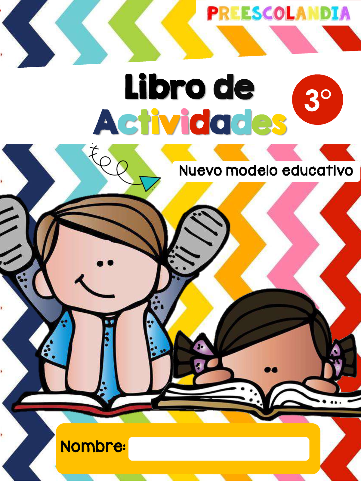 Mi Libro De Actividades Preescolar 3 - Nombre: Libro De Actividades ...