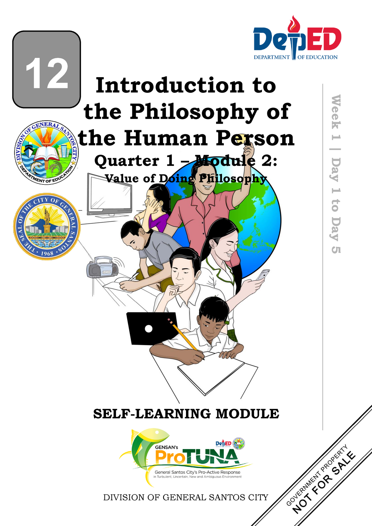 Introduction To Philosophy Of The Human Person Module 2 Self Learning Module Division Of 2324