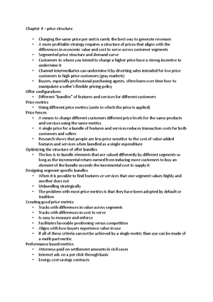 Chapter 2 notes - Chapter 2 – BLIP model - Tactical brand management ...