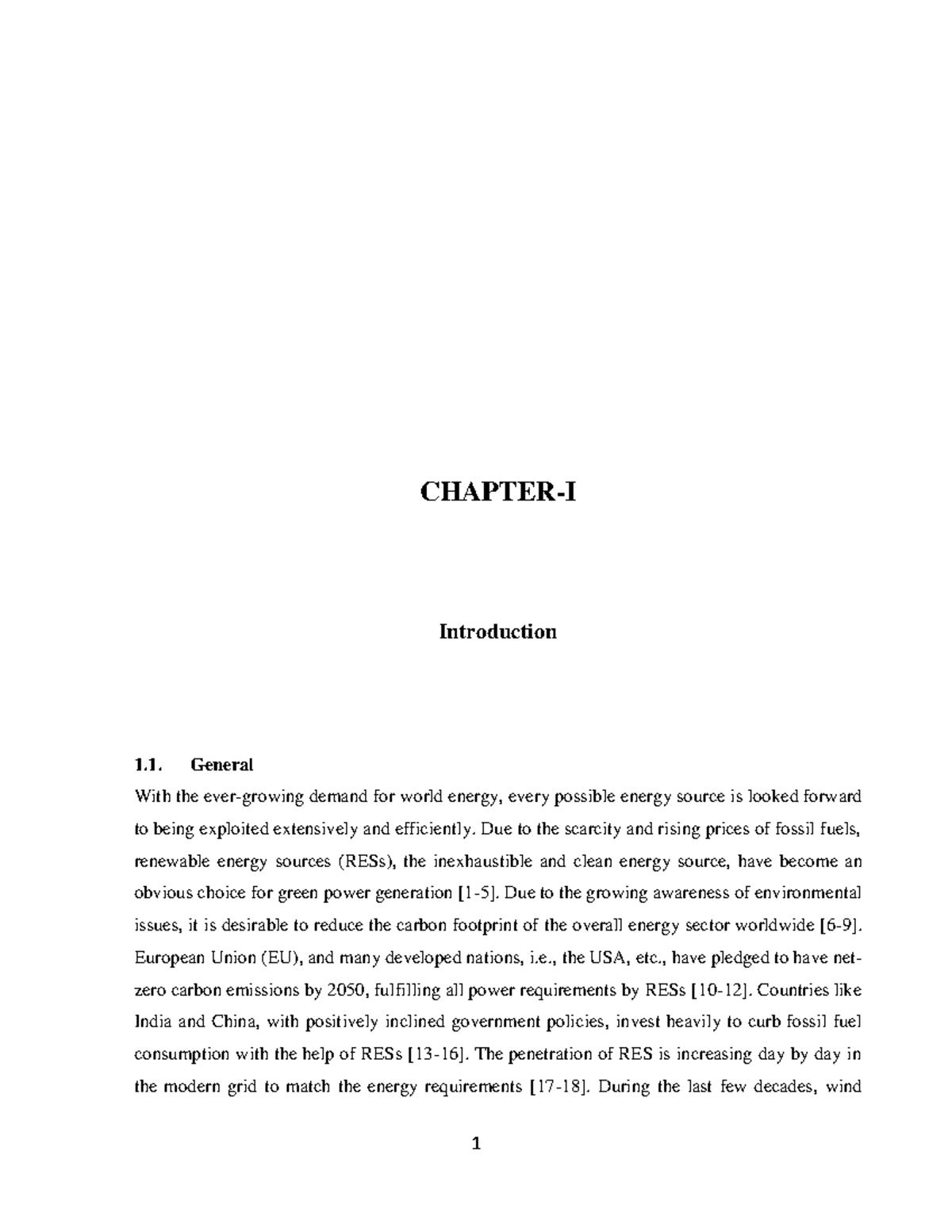 05 chapter 1 - n a sample - CHAPTER-I Introduction General With the ...