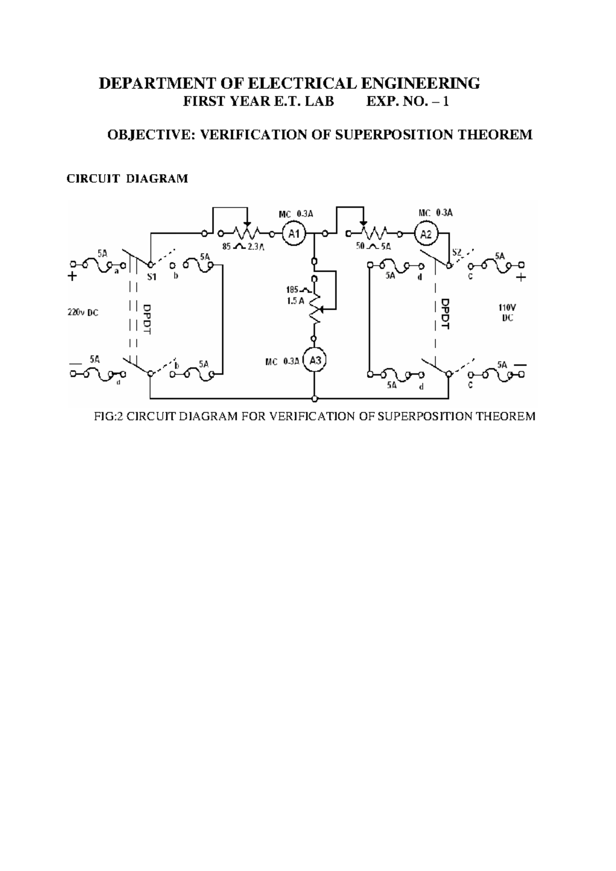 Exp1 Electrical Technology Lab Practical Under Engineering Laboratory En19003 Course Studocu Exp1 Electrical Technology Lab Practical Under Engineering Laboratory En19003 Course Studocu