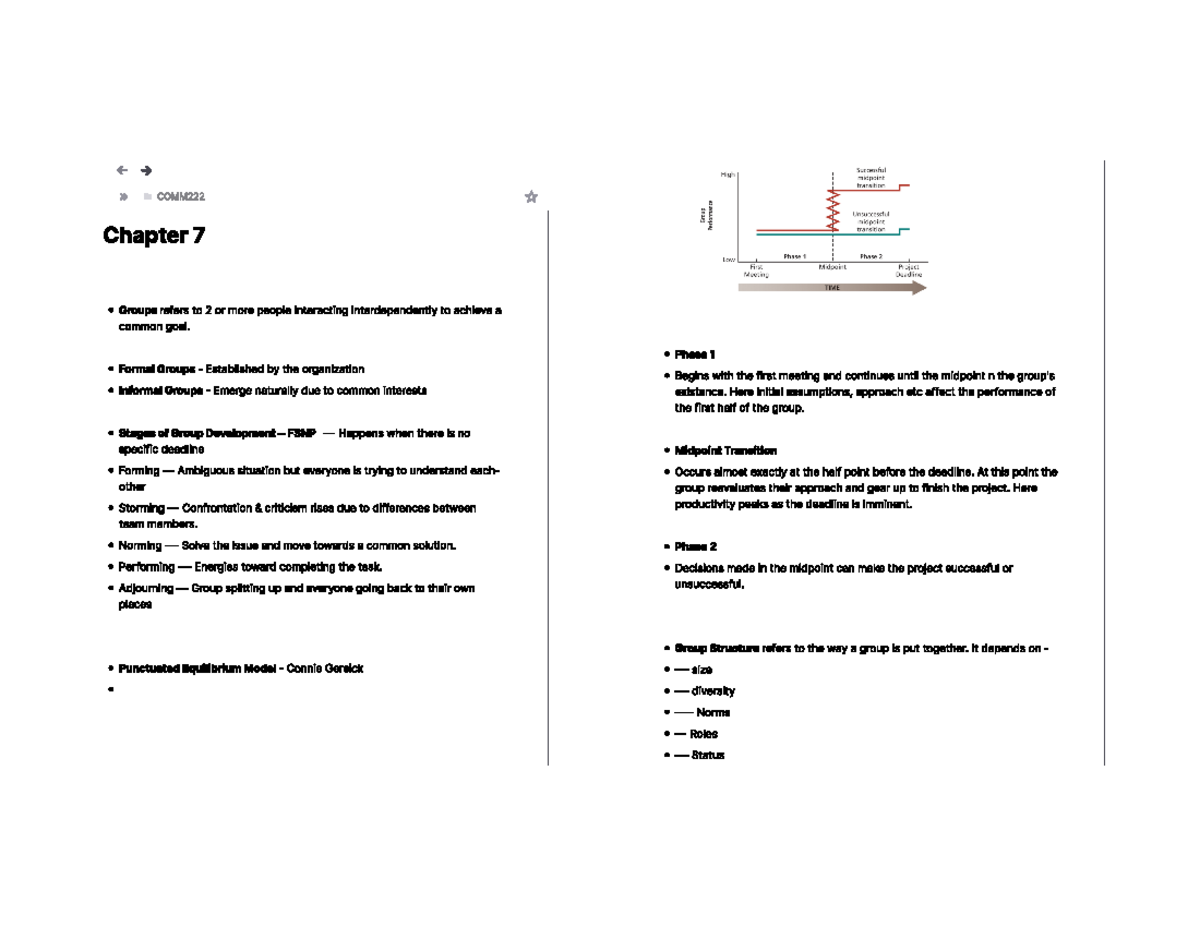 Chapter 7 - COMM222 - COMM222 - Studocu