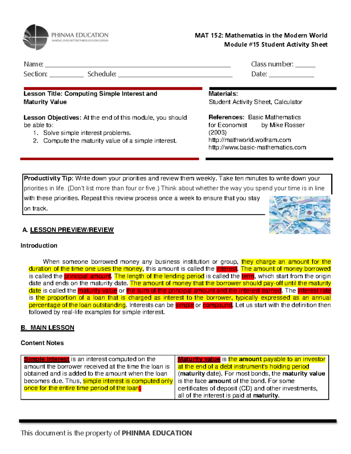 sas-15-mat-152-simple-interest-module-15-student-activity-sheet-name