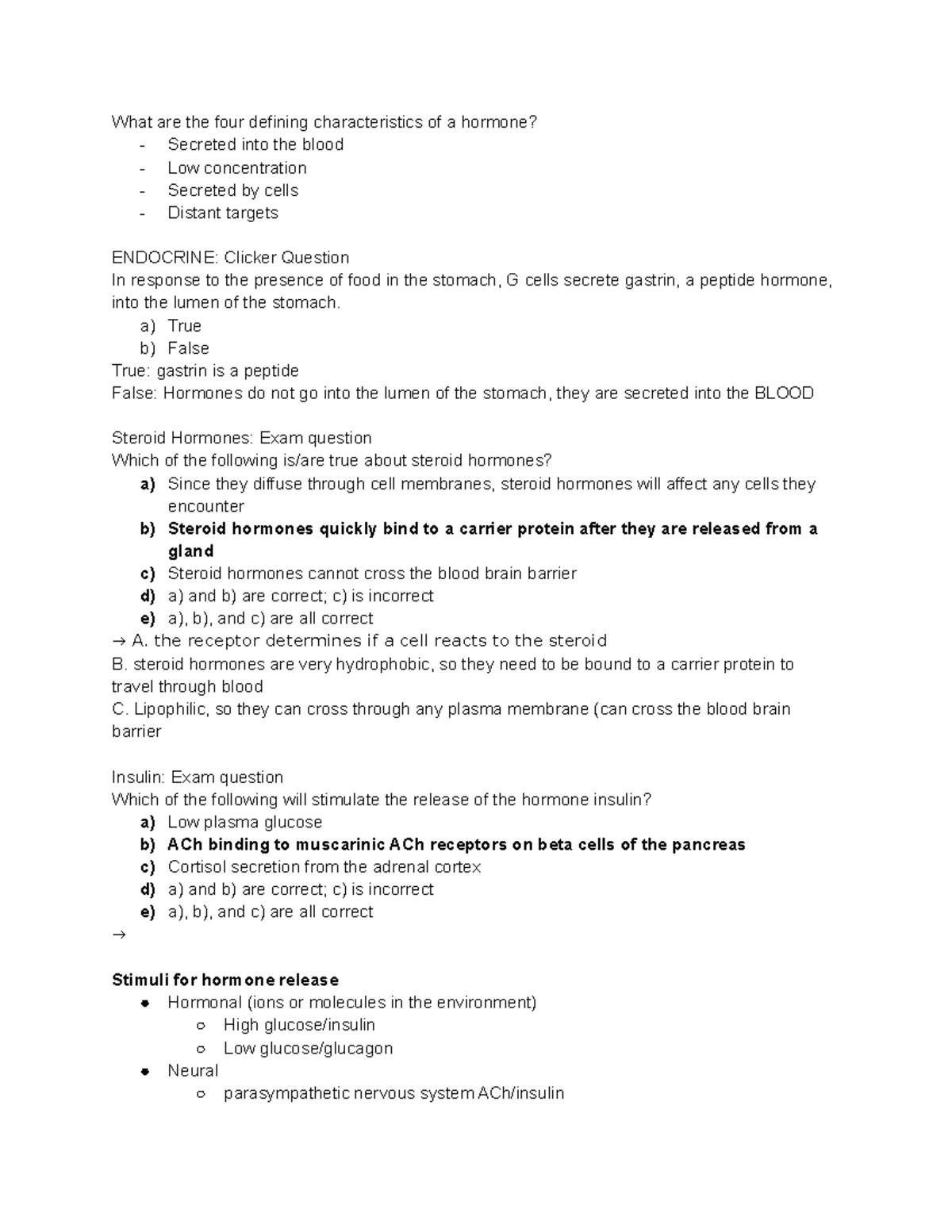 4 1 22 class notes (module 8) - What are the four defining ...