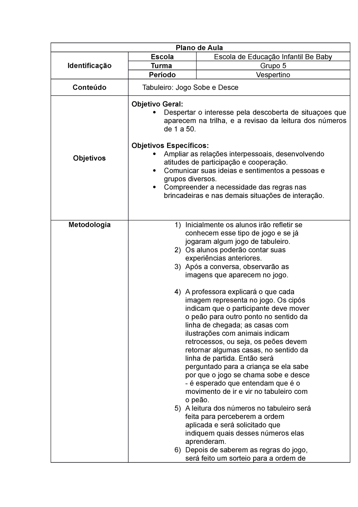 COLETÂNEA DE JOGOS EDUCATIVOS - Planos de Aula Ed. Infantil