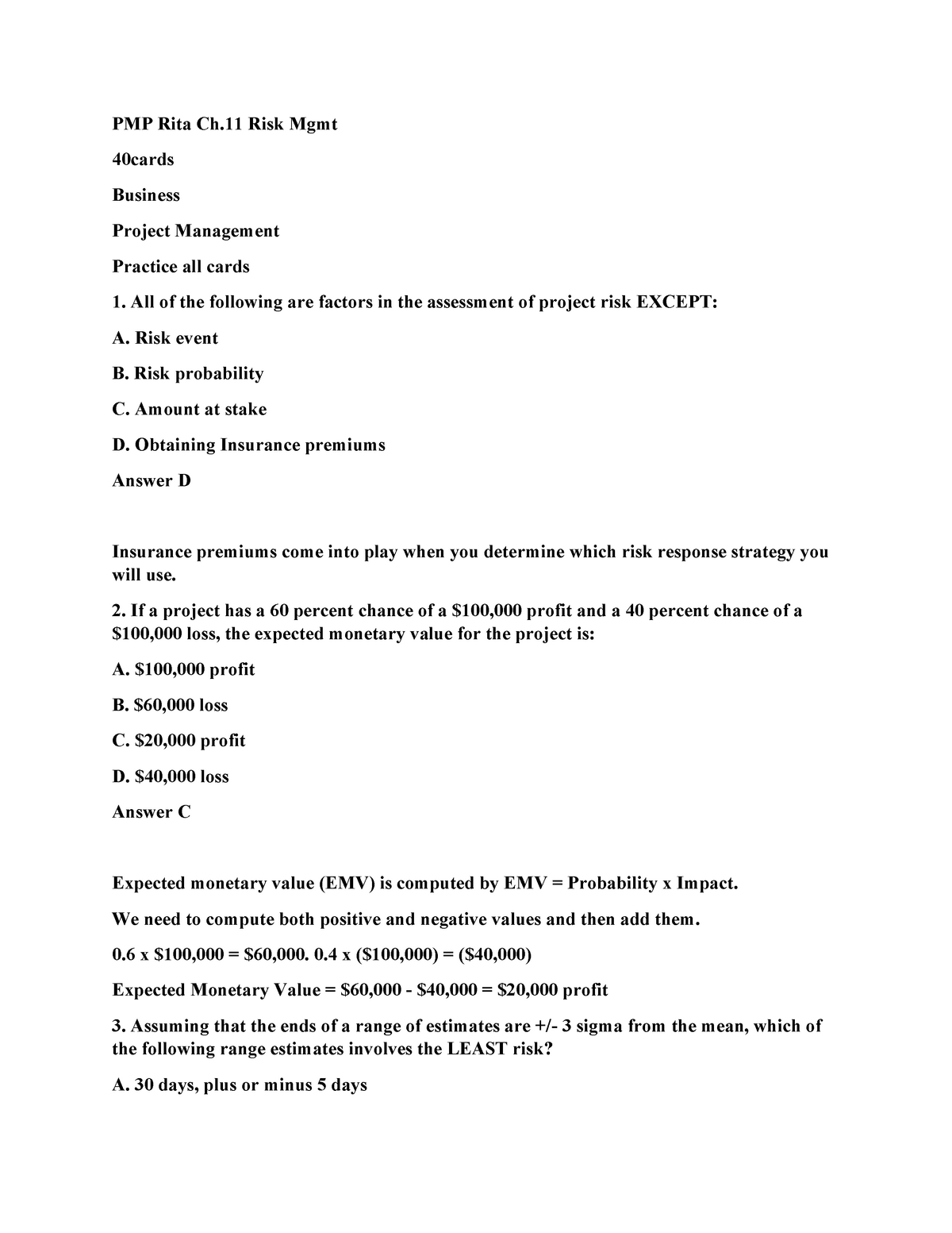 risk-mng-question-1q2-project-risk-management-is-a-great-course-for