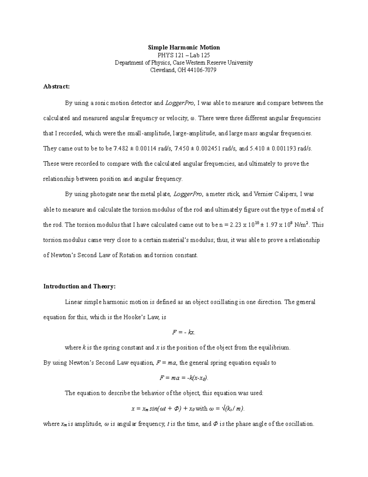 lab-6-simple-harmonic-motion-simple-harmonic-motion-department-of