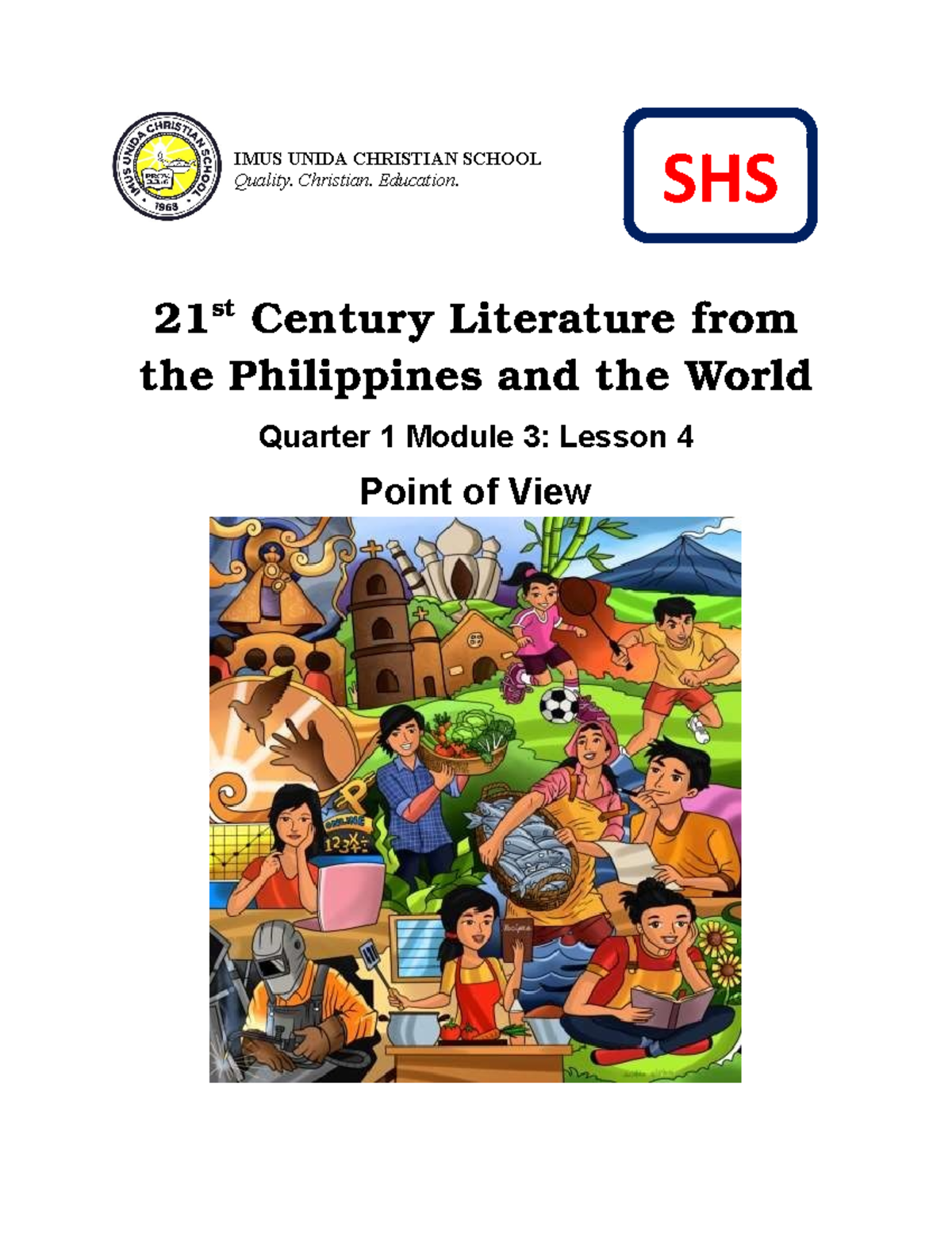 First Quarter-Module 3-Lesson 4-21st Century Literature From The ...