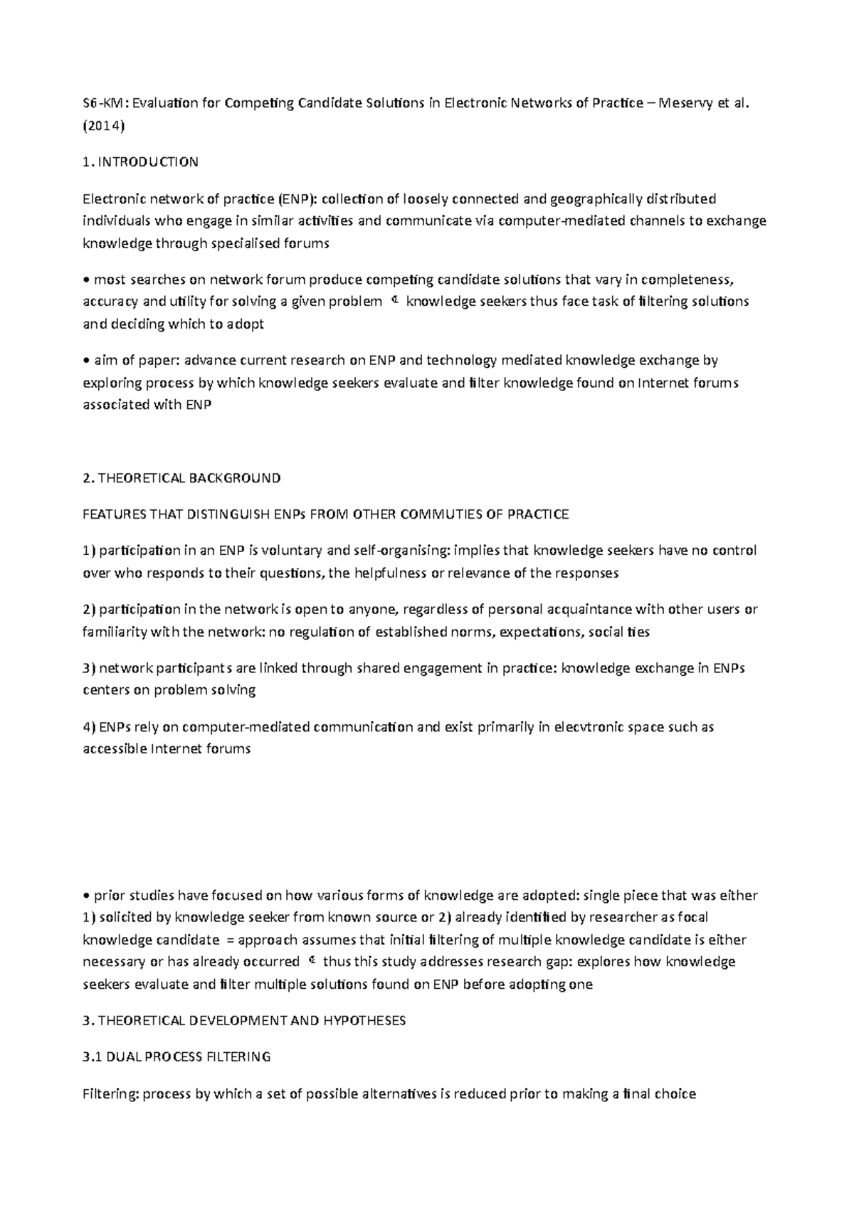 S6-KM Evaluation of Competing Candidate Solutions in ENP - Meservy et ...