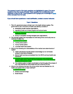 C425 Topic Study Guide – Topic 5 - C425 - Studocu