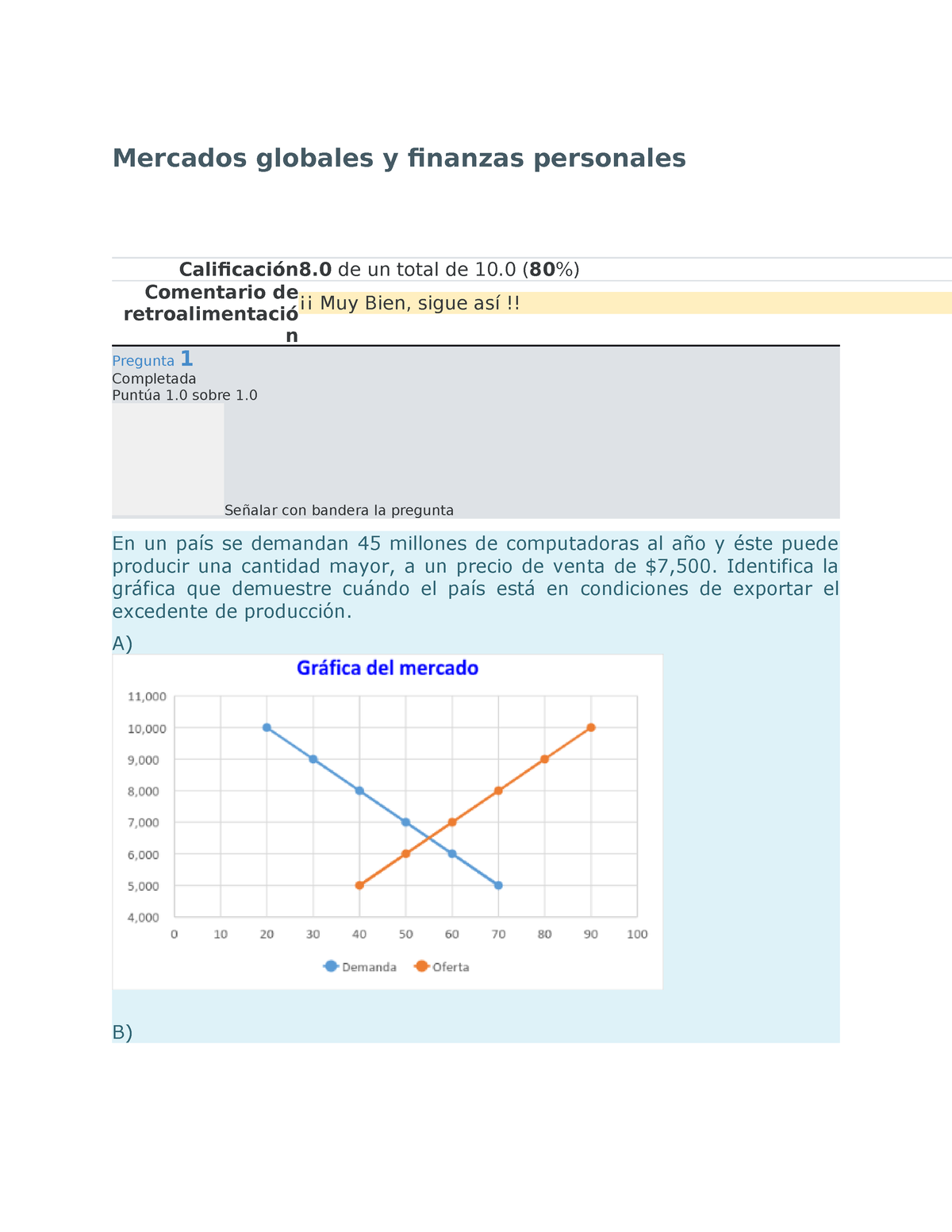 Mercados Globales Y Finanzas Personales Autocalificable 3 - Mercados ...