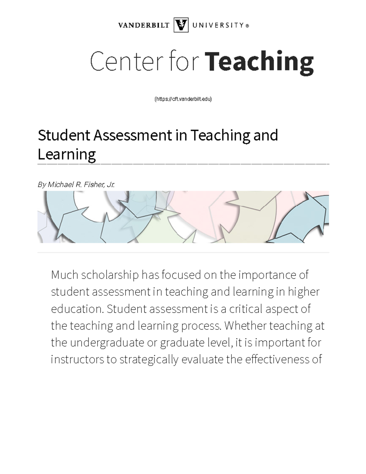 student-assessment-in-teaching-and-learning-center-for-teaching