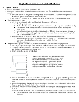 CH 2 Lecture - BIO 2700 - Lecture 9/ Sunday, September 11, 2022 4:44 PM ...