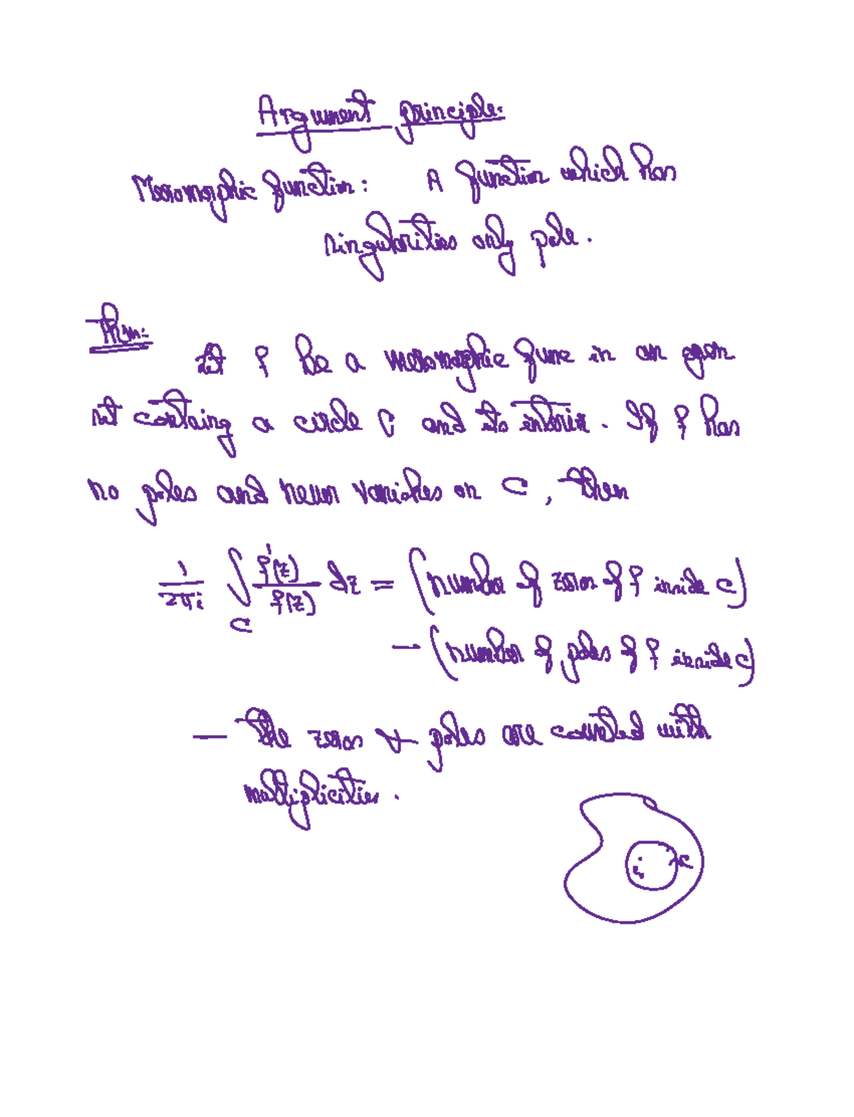 Lecture 2022 03 10 - Complex Analysis - Studocu
