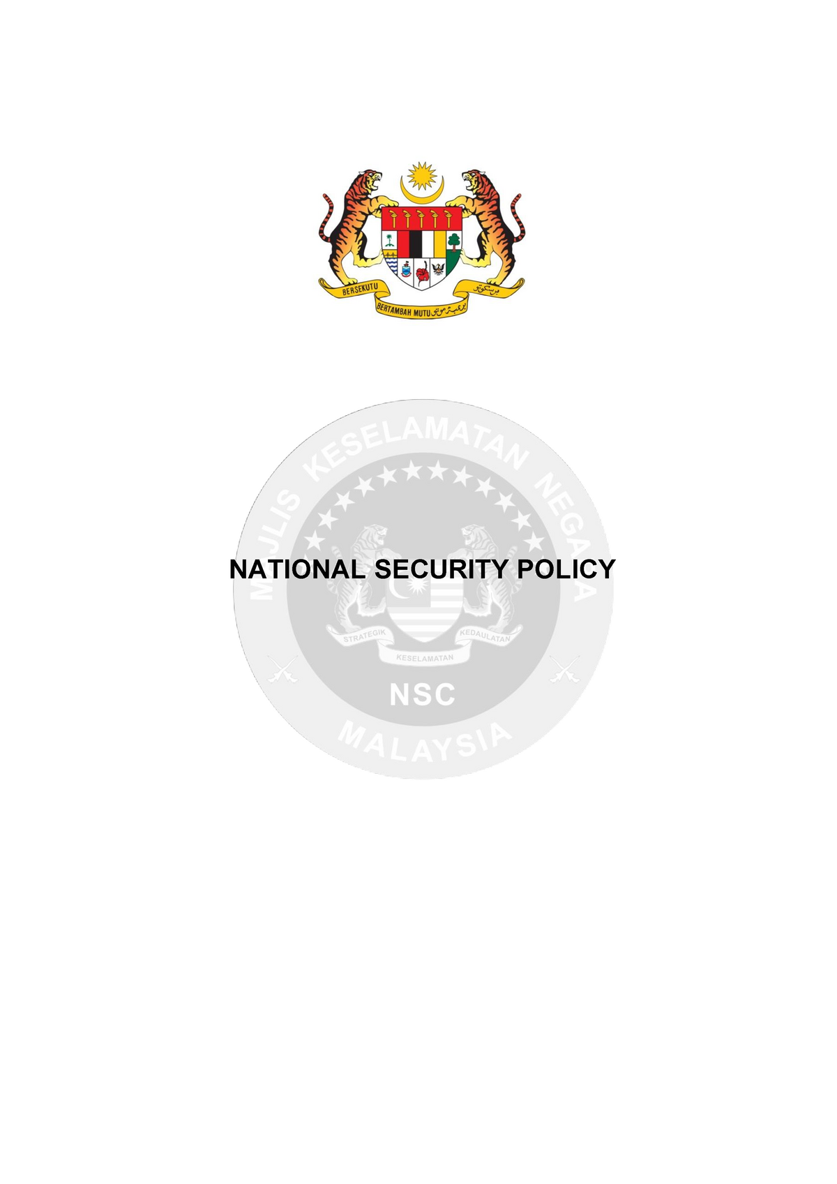 phd national security policy