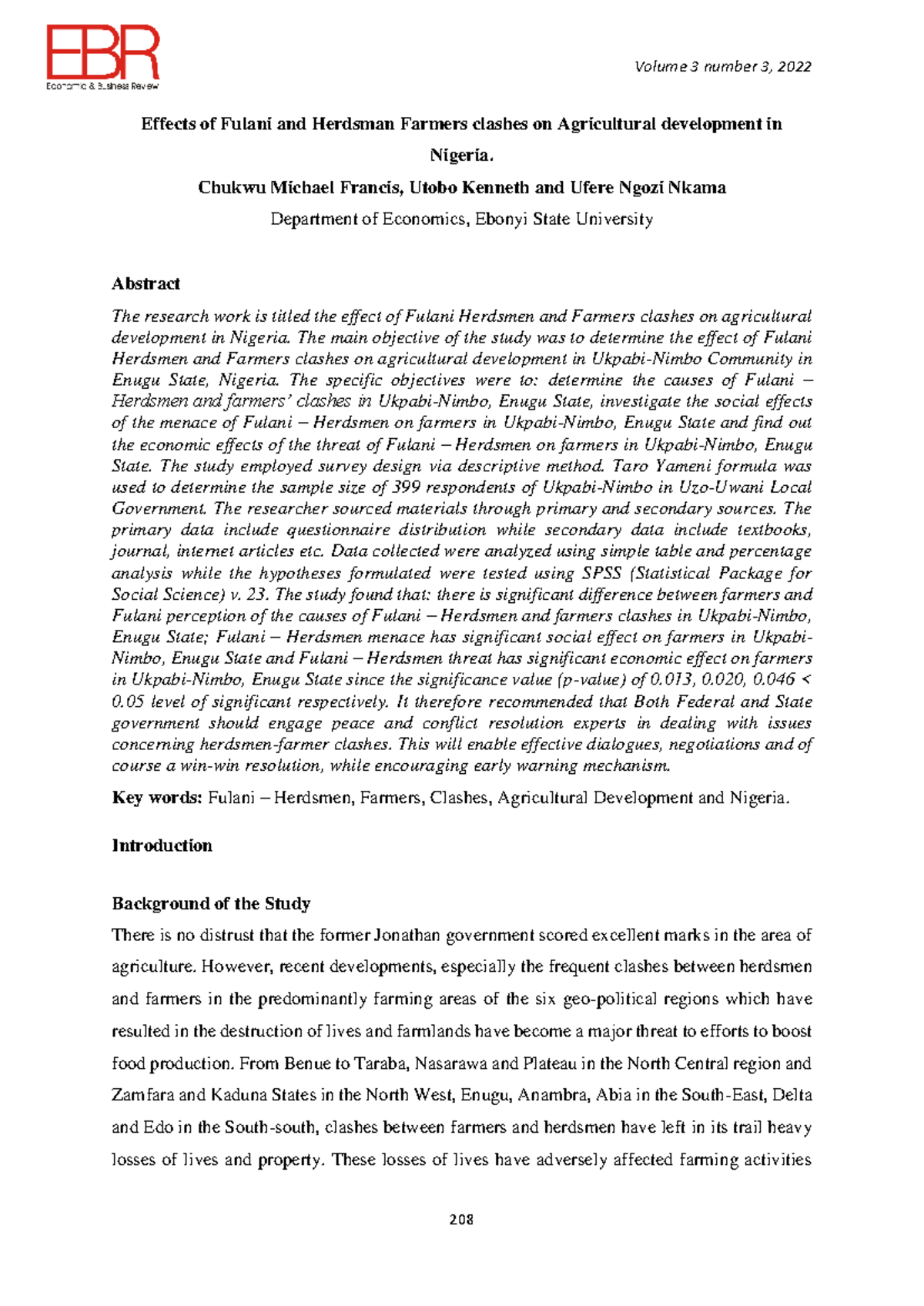 Vol3n3+ Economic+AND+ Business+ Review+ Journal-208-228 - Effects of ...