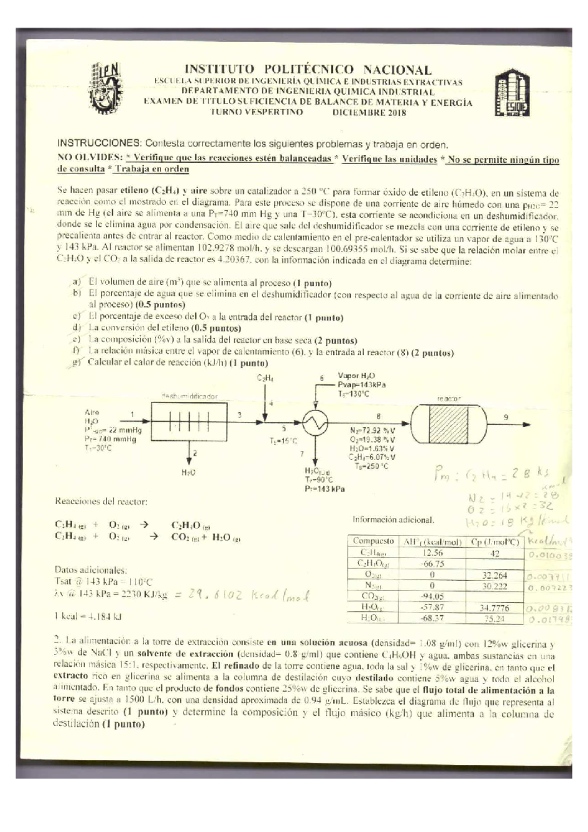 ETS Balance DE Materia Y Energia Balance de Materia y Energia Studocu