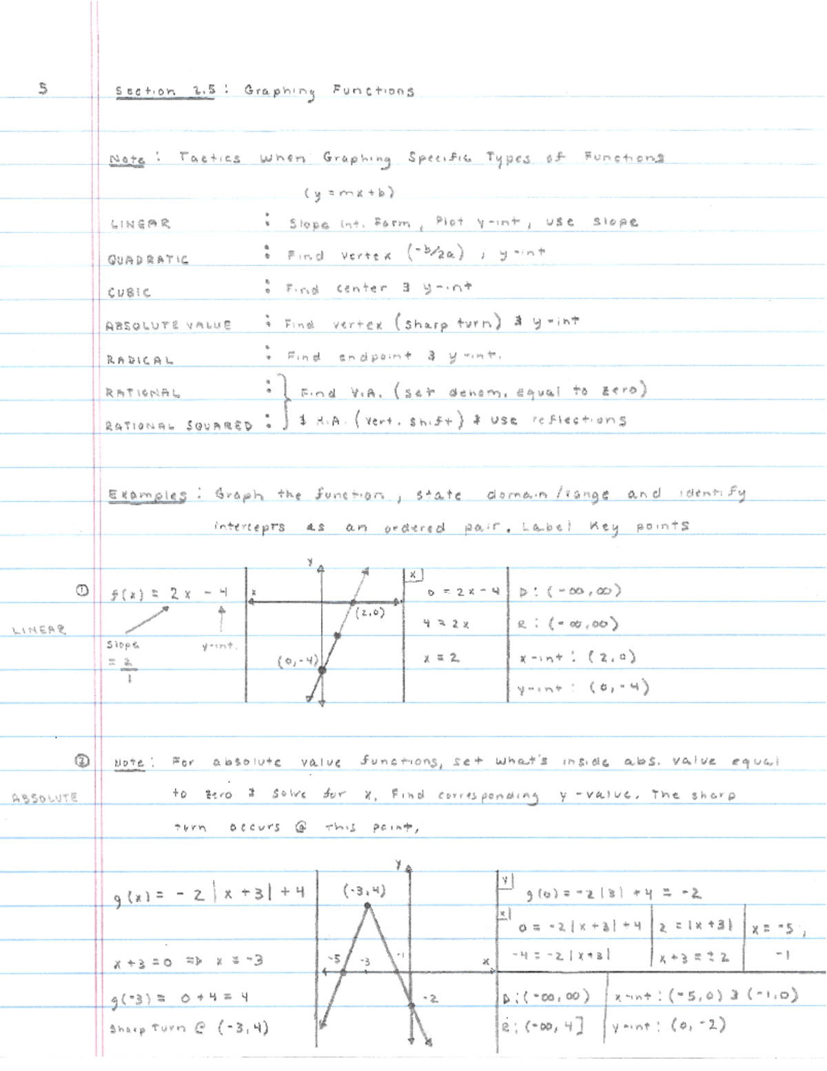 Section 2 - Graphing - MAT 171 - Studocu