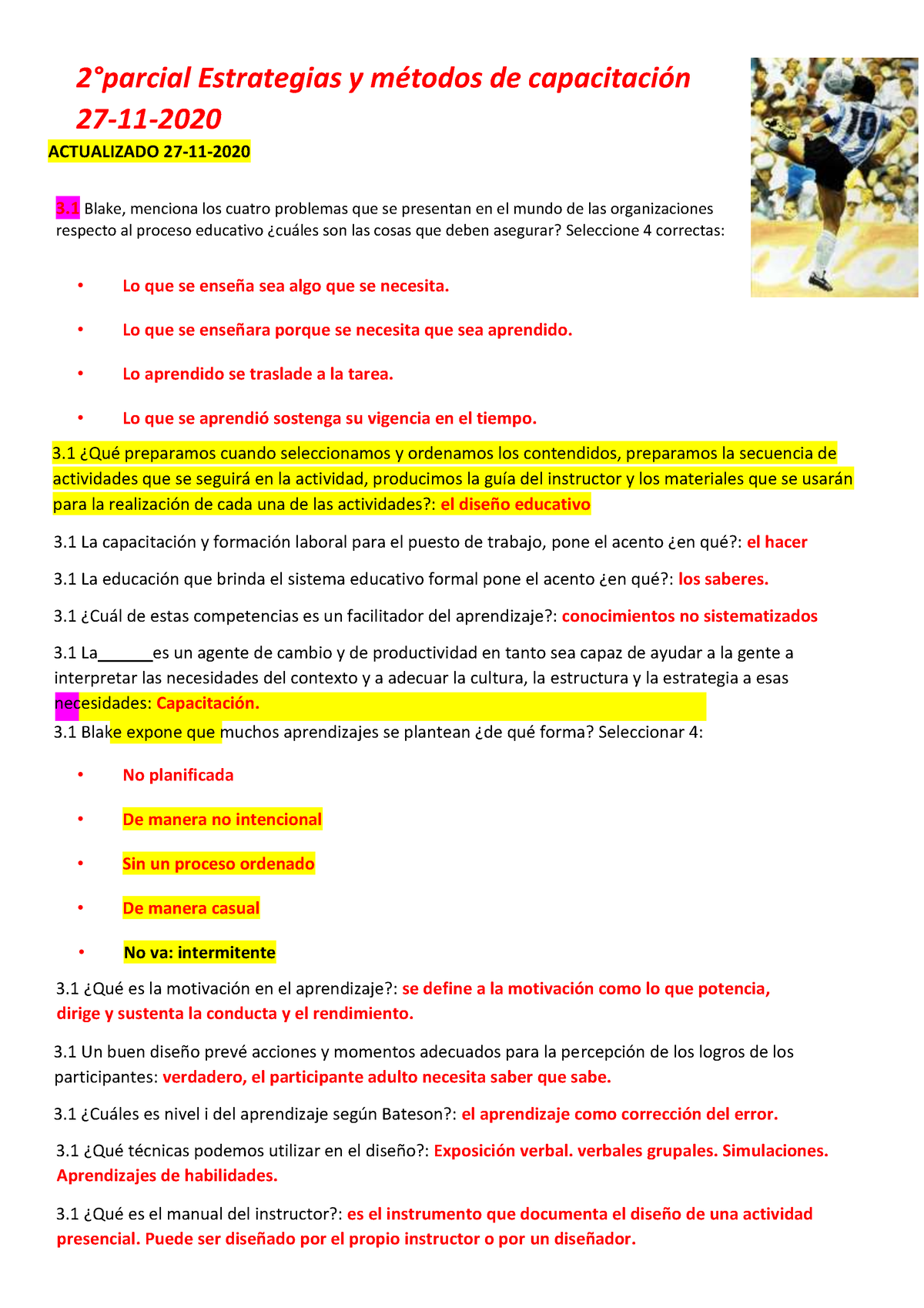 27-11-2020 2° Parcial Estrategias[ 5564] - 2∞parcial Estrategias Y ...