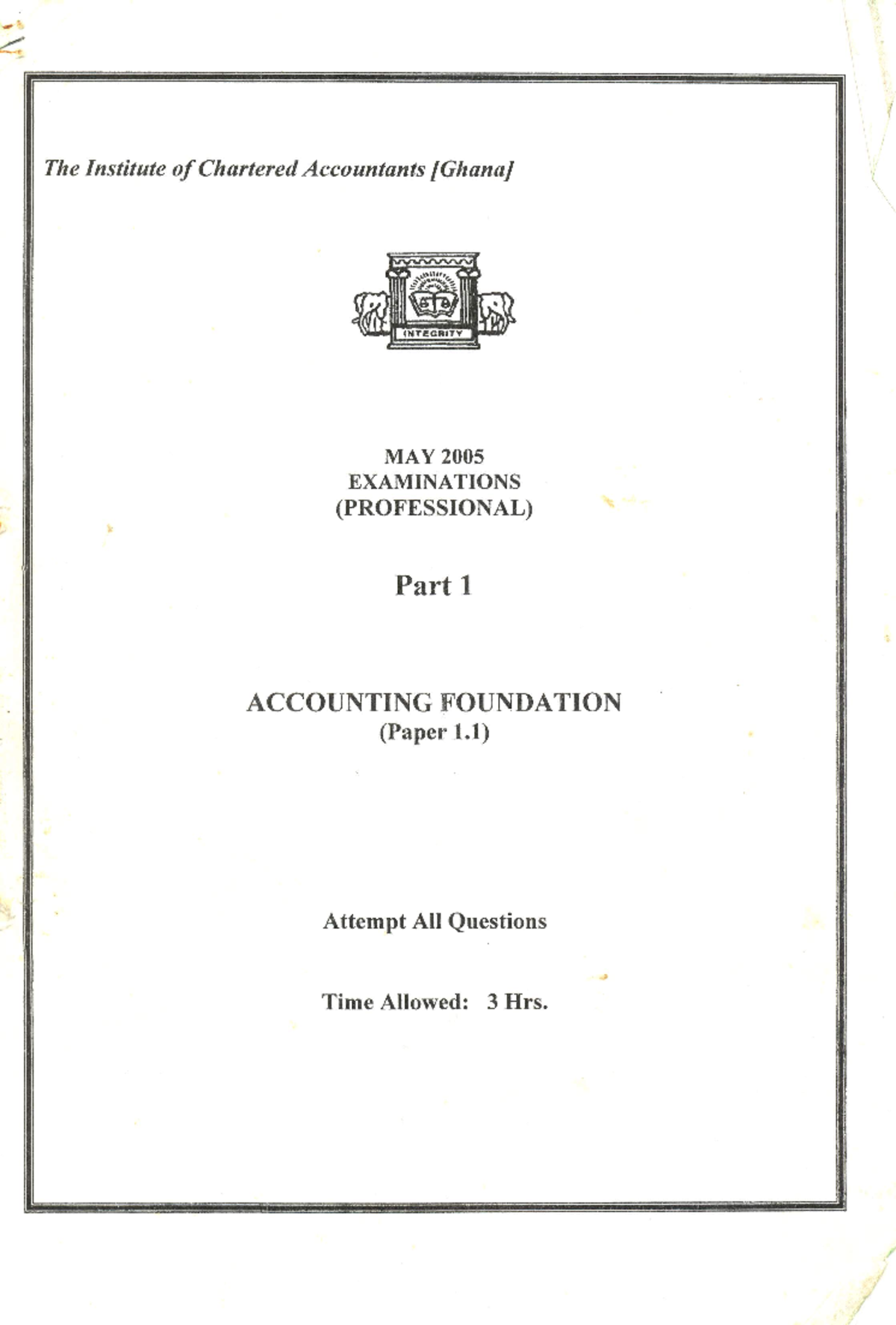 Financial Accounting Foundation (ACCOUNTING) Studocu