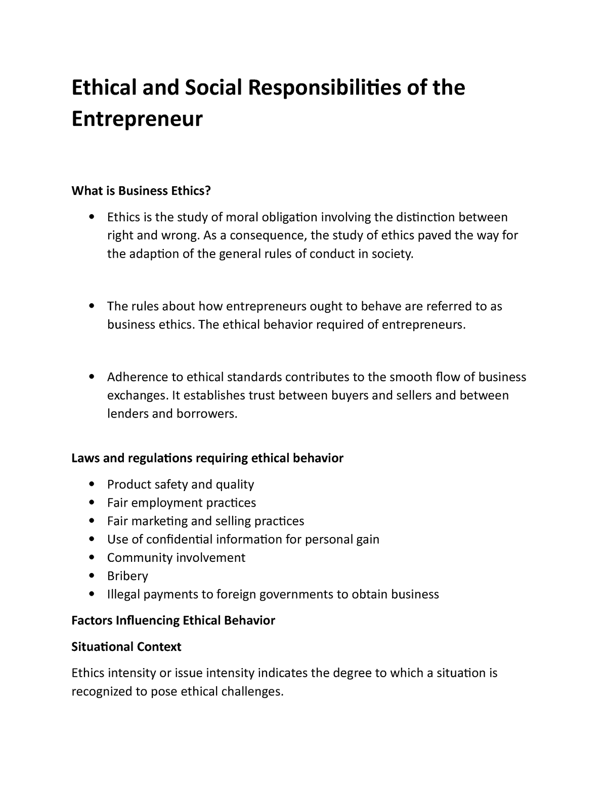 ethical-and-social-responsibilities-of-the-entrepreneur-as-a