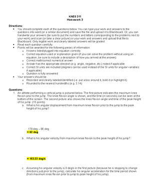 Angular Kinetics AND Torque Study Guide - KNES 311 STUDY GUIDE Chapters ...