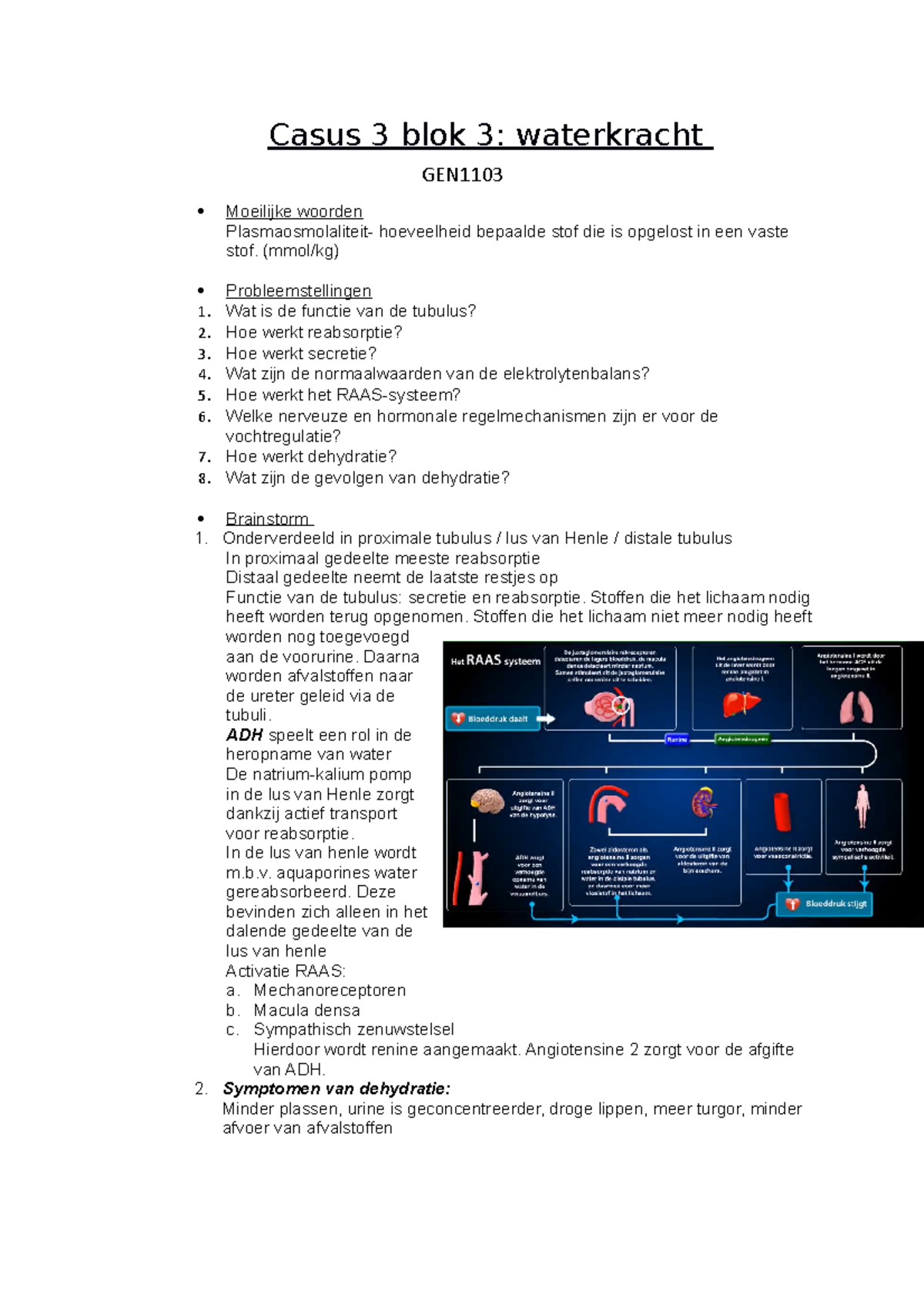 Casus 3 Blok 3 Gen1103 Casus 3 Blok 3 Waterkracht Gen Moeilijke