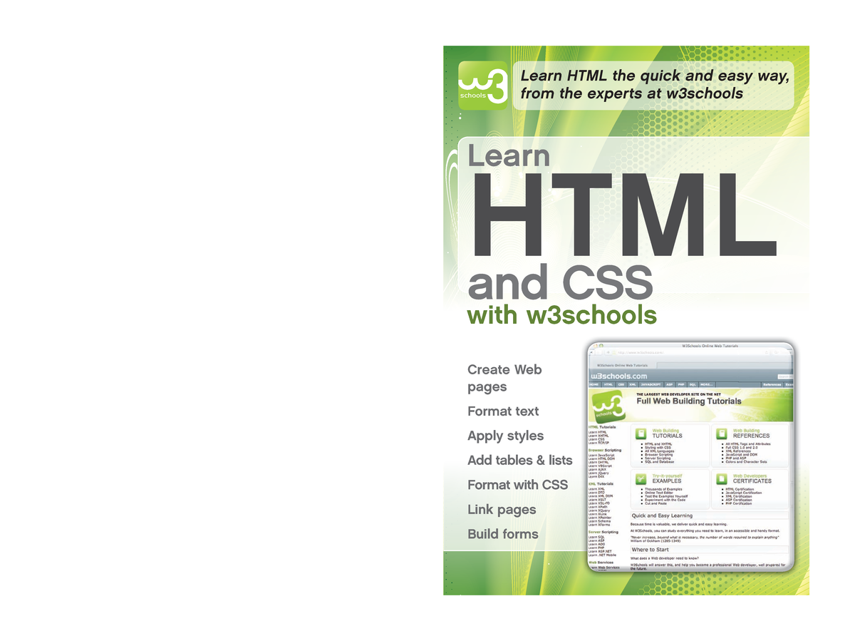 Learn HTML And CSS - BASIC HTML - Learn HTML The Quick And Easy Way ...