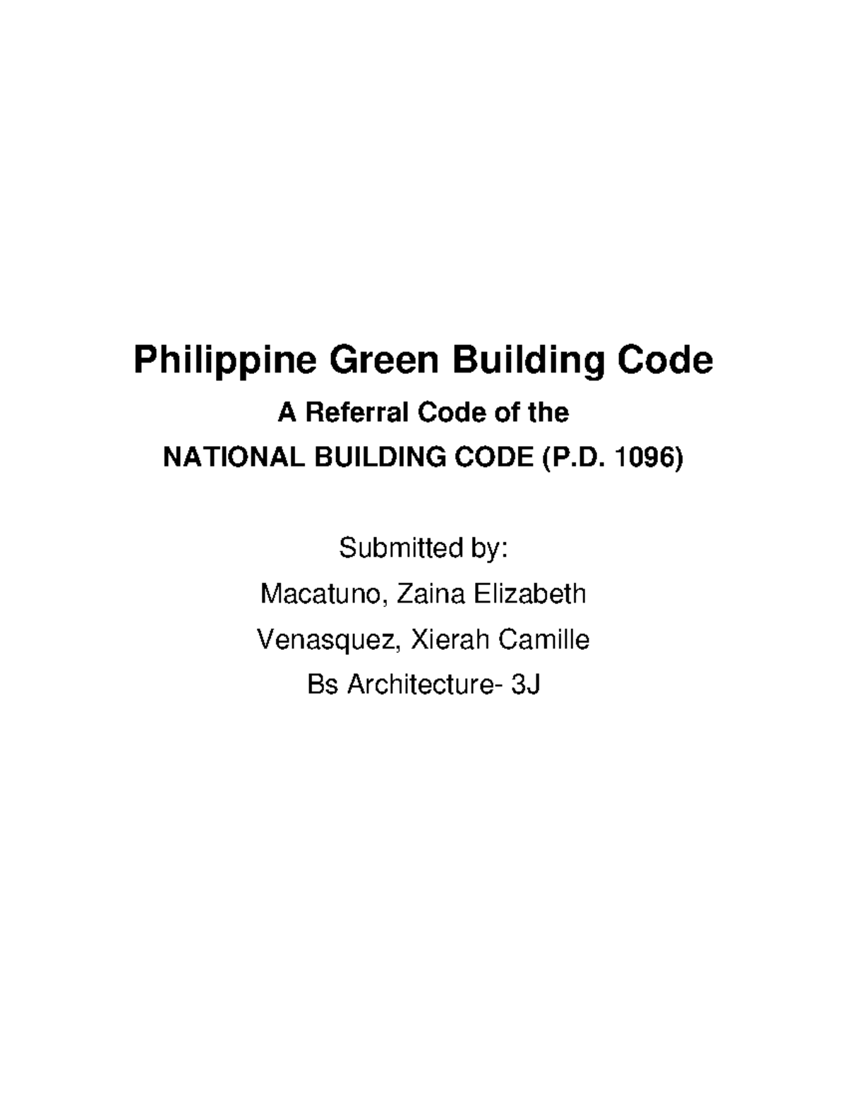 Summary-Philippine Green Building Code - Philippine Green Building Code ... image.