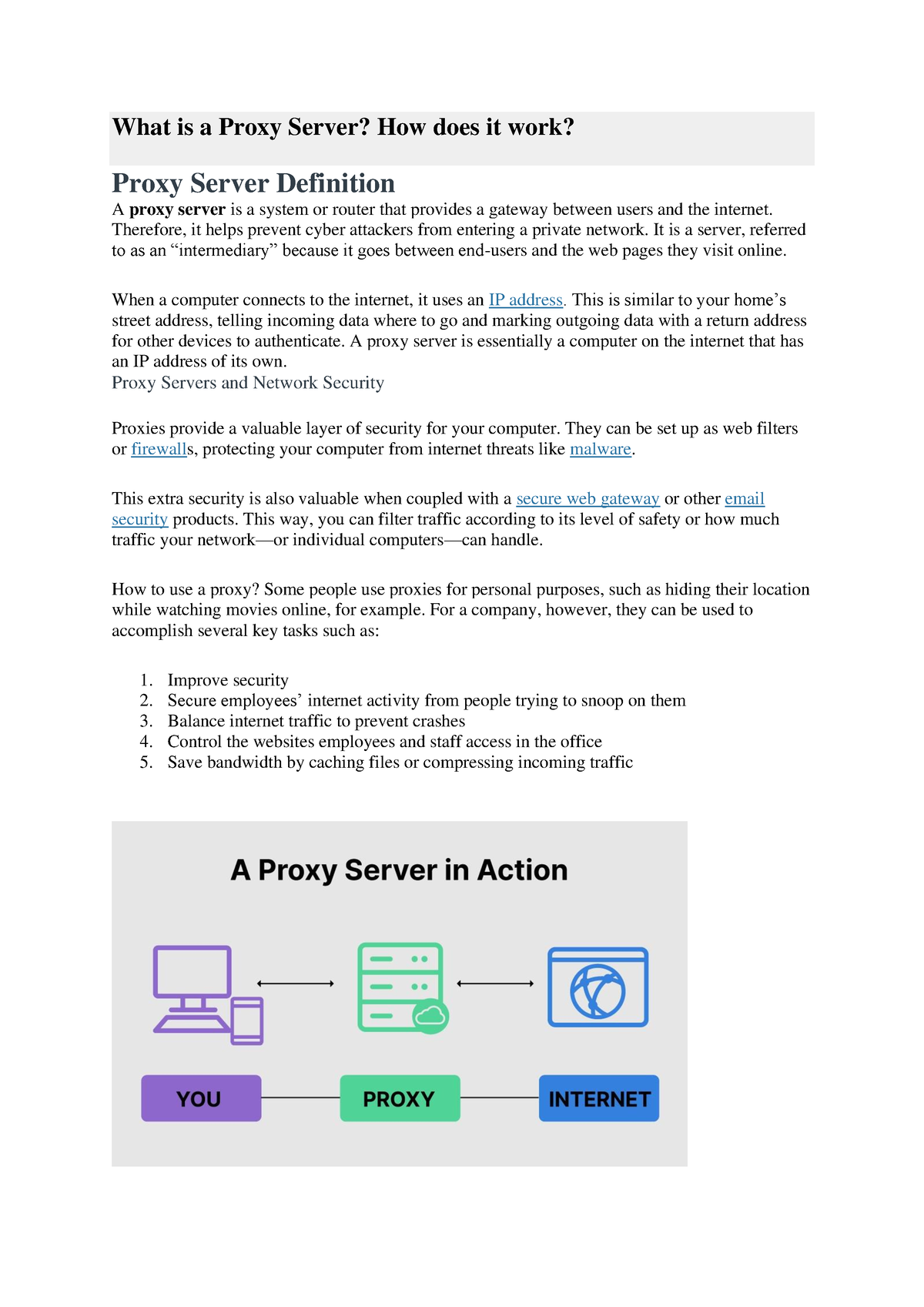What is a Proxy Server? How They Work + Security Risks
