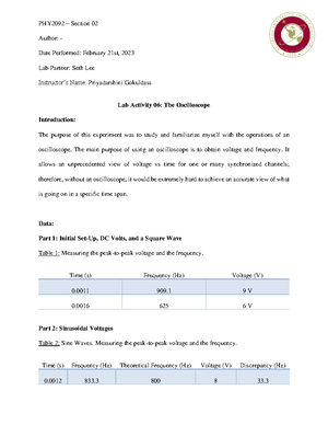 lab report sp025 experiment magnetic field