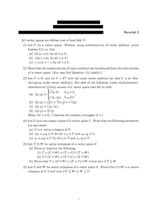 Let the augmented matrix - NATIONAL UNIVERSITY OF SINGAPORE Department ...