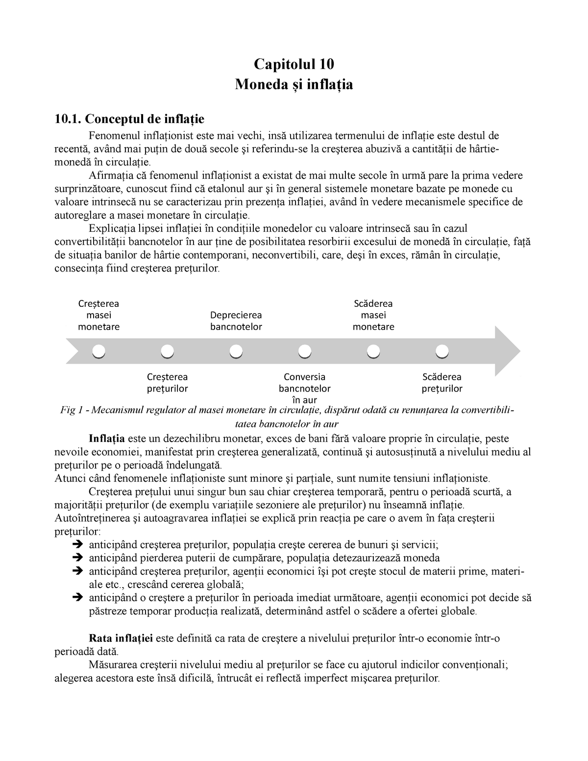Rezumat Carte Capitolul 10 Moneda Si Credit Studocu