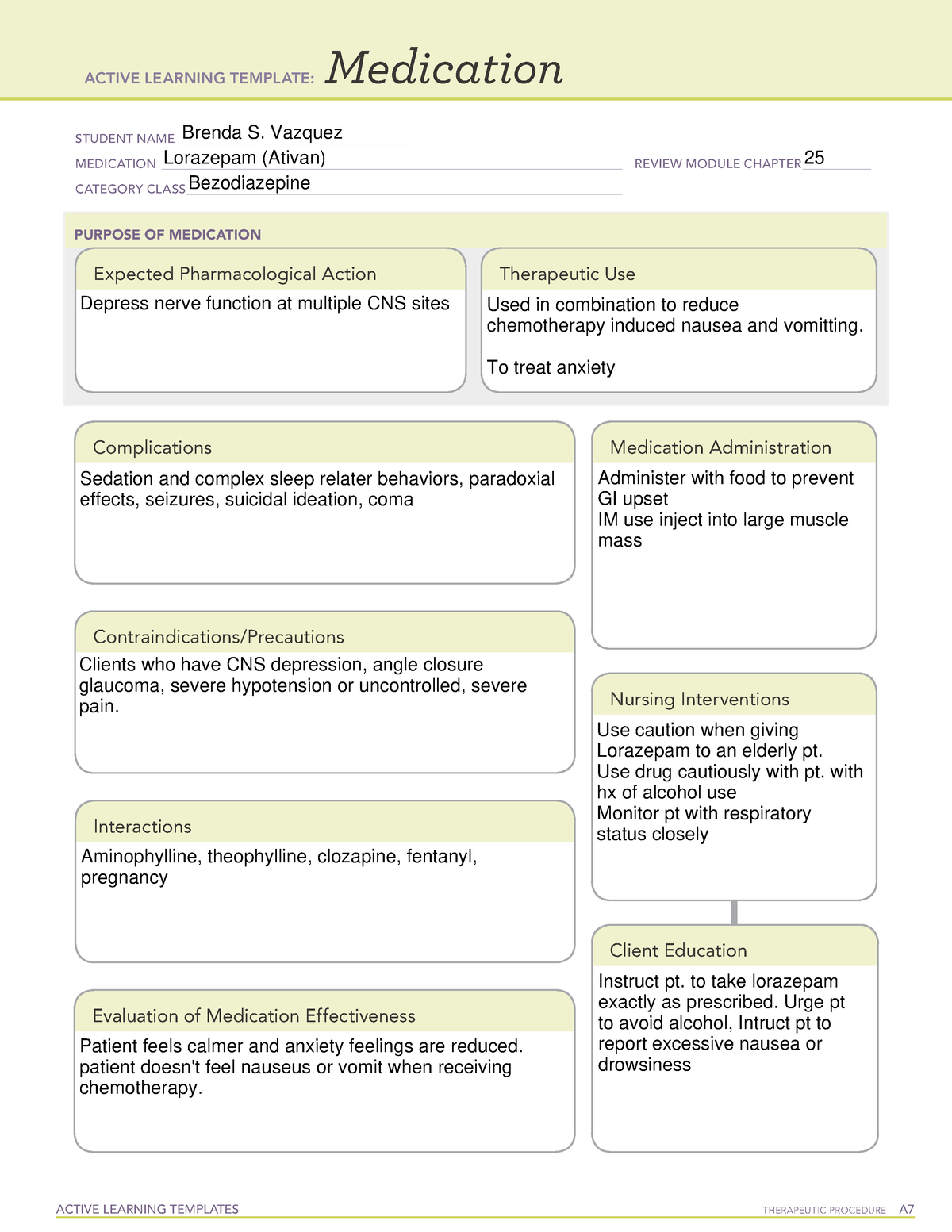 lorazepam-med-card-active-learning-templates-therapeutic-procedure