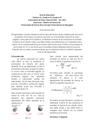 Inercia rotacional