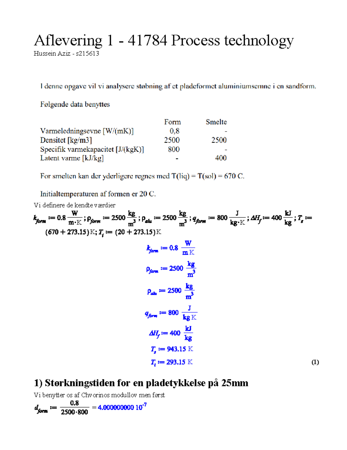 Aflevering plast 1 - (1)(1) Aflevering 1 - 41784 Process technology ...