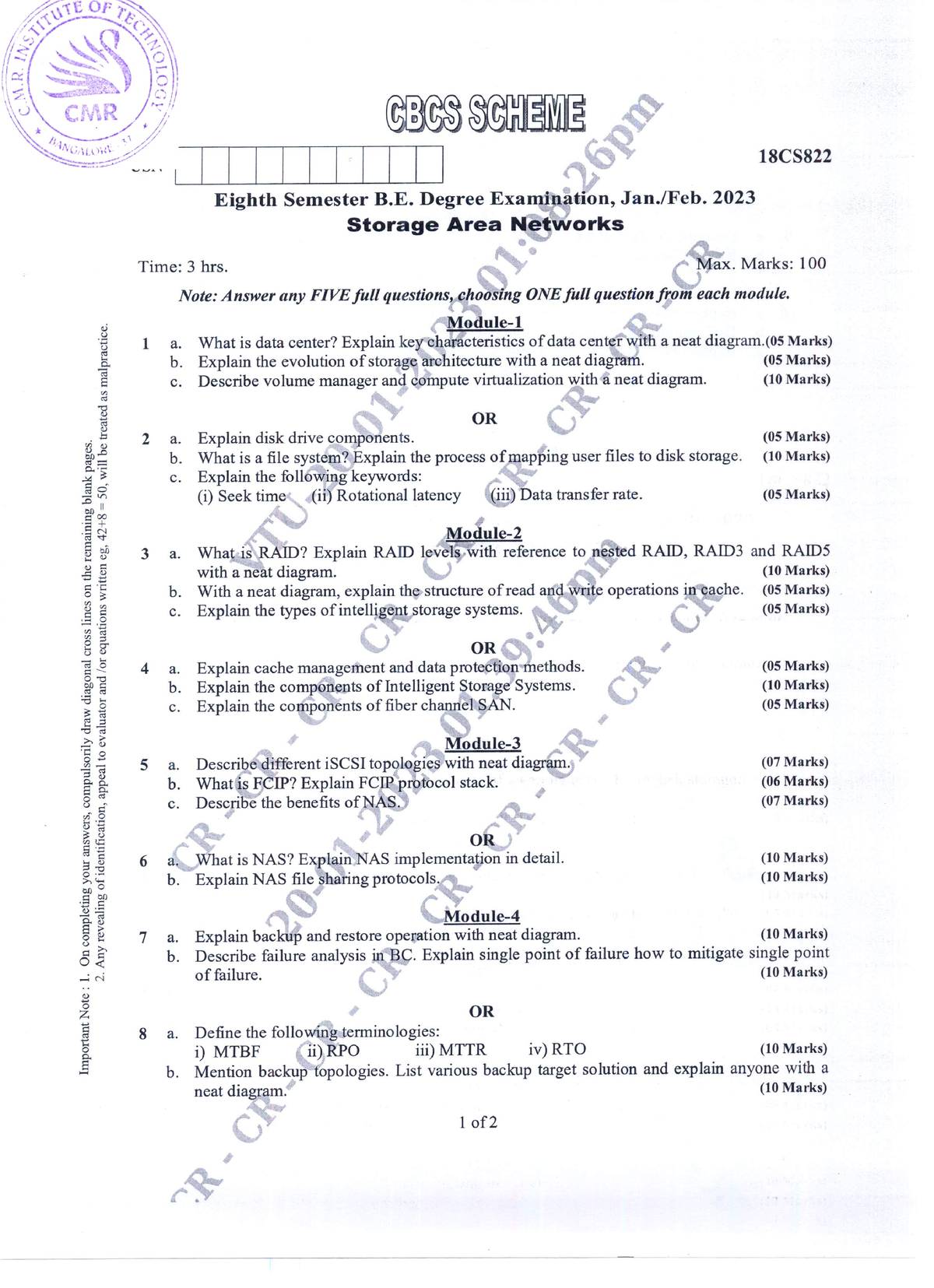 operations research question paper vtu