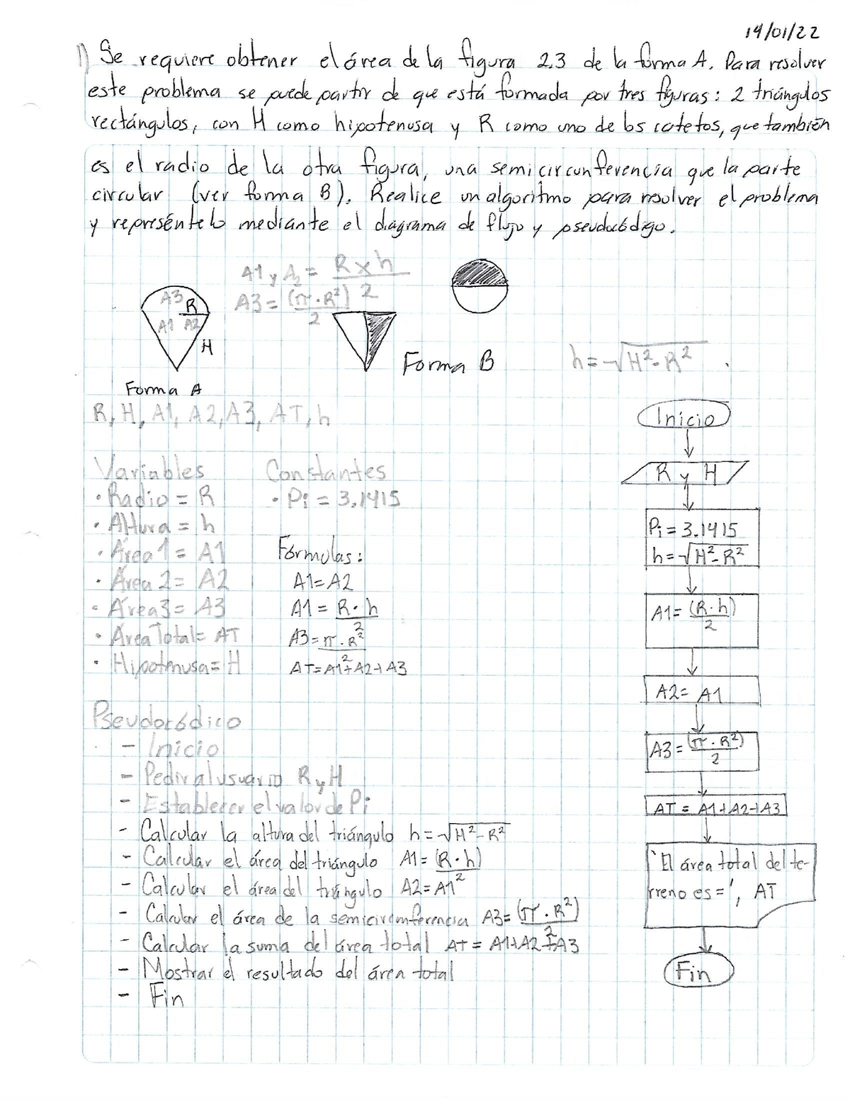 Pseudocódigo y Diagramas de flujo Programación estructurada Studocu