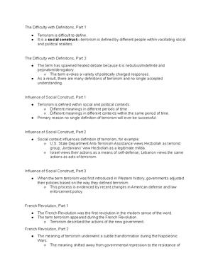 Chapter 2 Practical Criminology, Radicalization And Types Of Terrorism ...