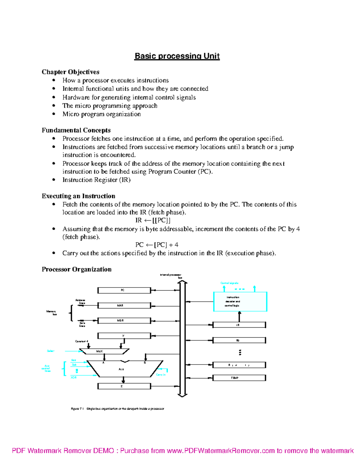 15CS34 - Computer Organization - Module 4 and 5 - Chapter Objectives ...