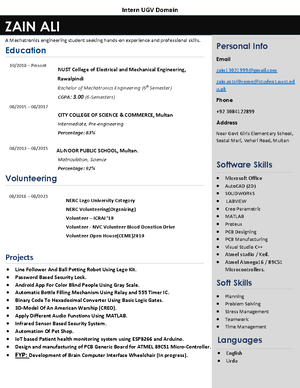 Lab 1 Basic Electronics - Faculty Member:____________________ Dated ...