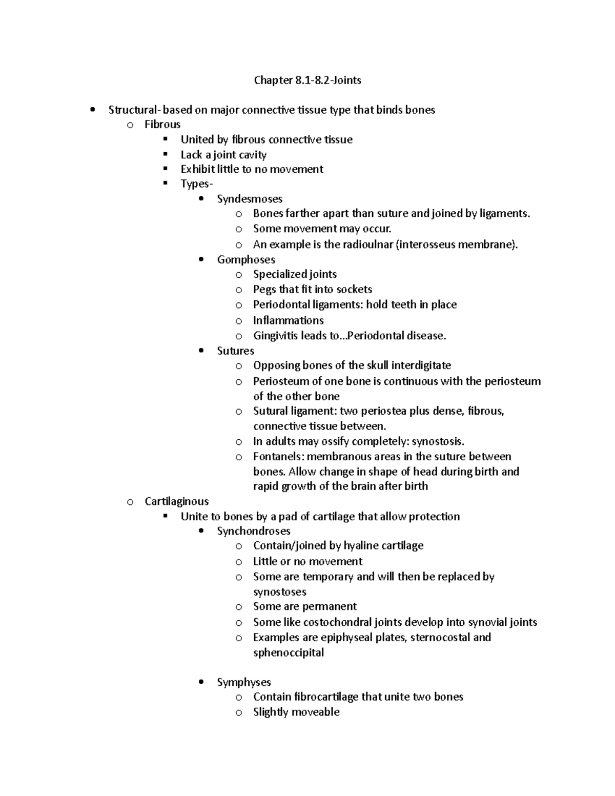 Chapter 8- Joints - Chapter 8.1-8-Joints Structural- Based On Major ...