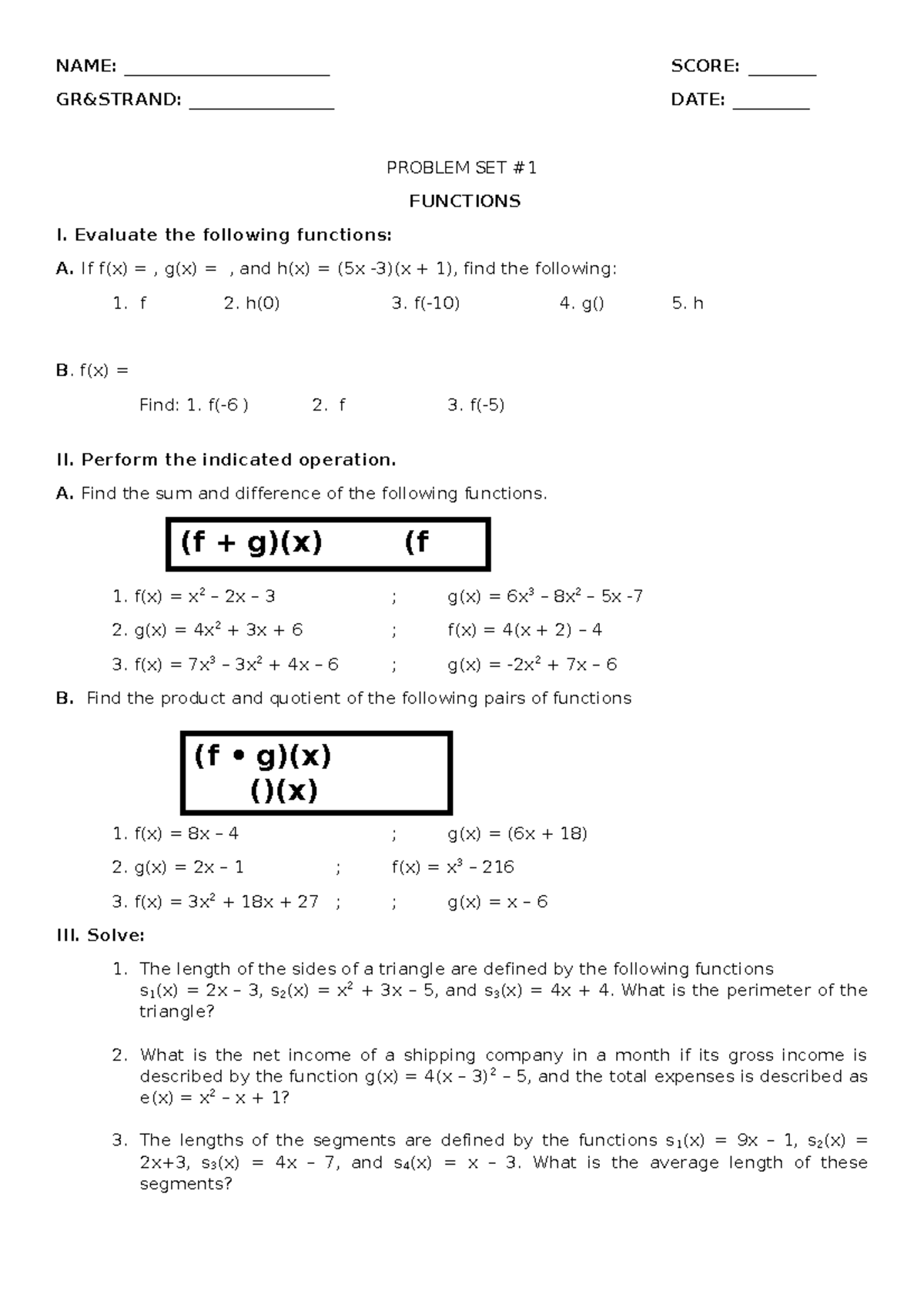 Problem-set1 - Fyacicticticat ai af aa - NAME ...
