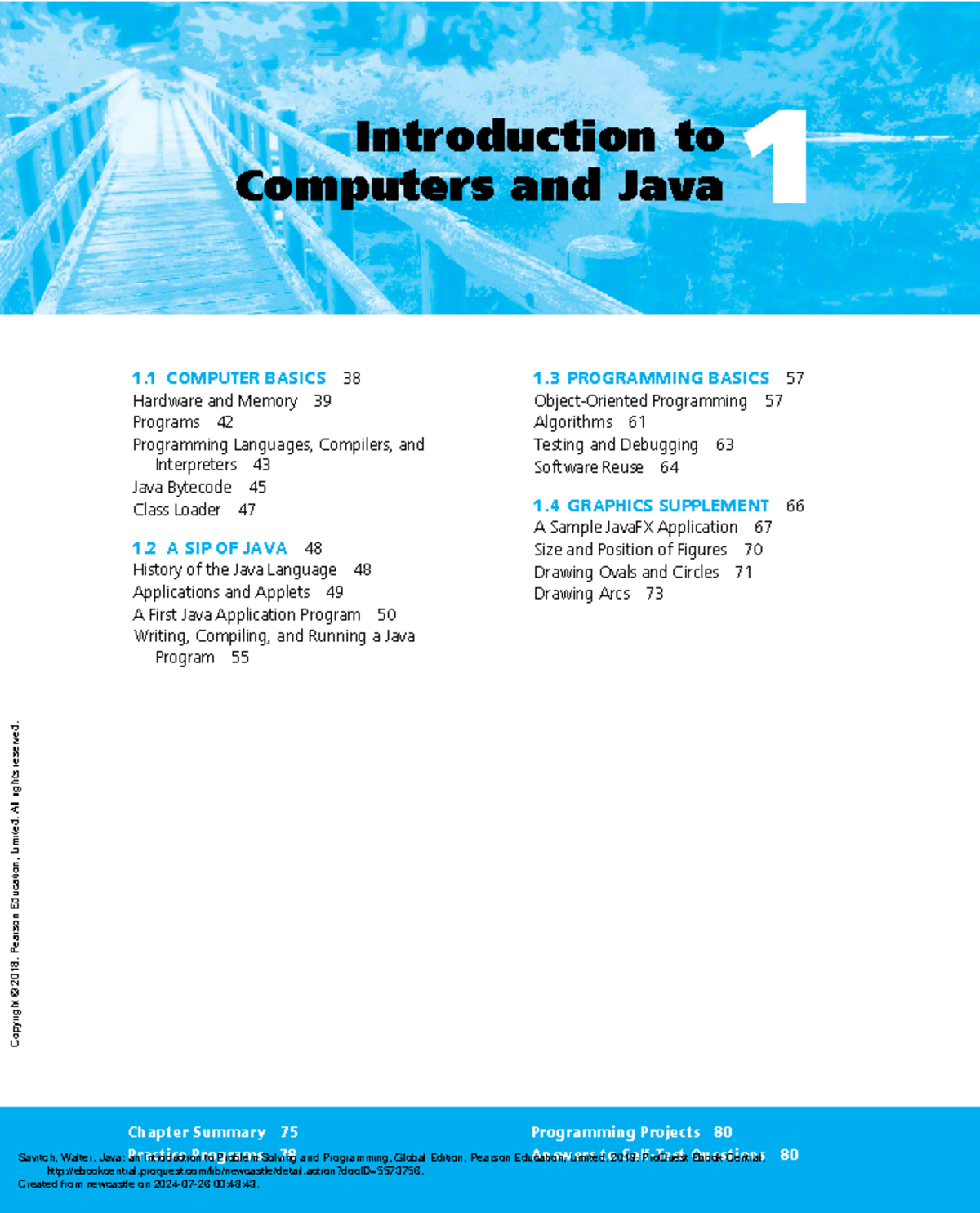 Java an Introduction to Problem Solving and Progra - Introduction to ...