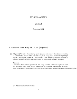 ISYE 6740 HW6 - Homework 6 Random Forest Question - 1 / 17 / 24 , 6 : ...