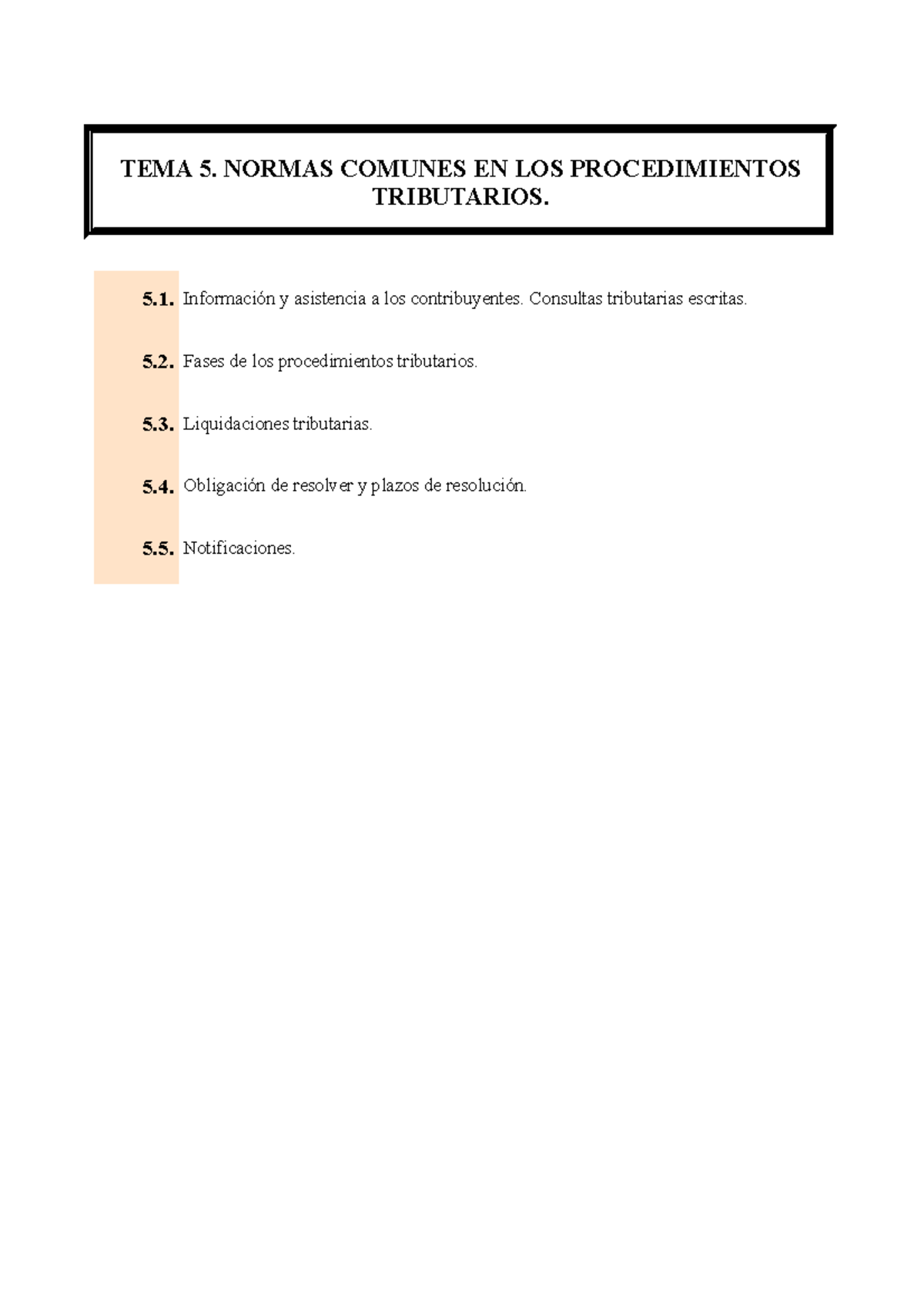 Tema 5 Sistema Fiscal 2 Alumnes - TEMA 5. NORMAS COMUNES EN LOS ...