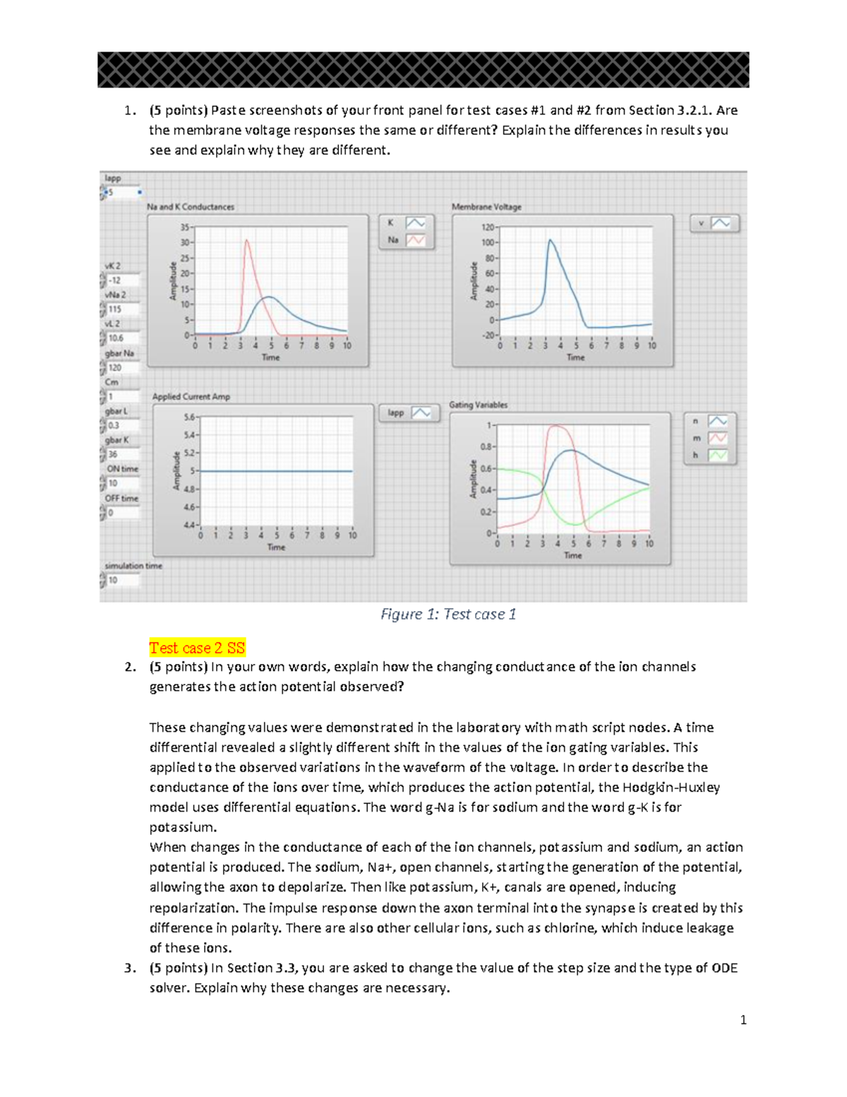Lab4Postlab - (5 points) Paste screenshots of your front panel for test ...